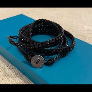 Victoria Emerson Midnight Mist Wrap Bracelet